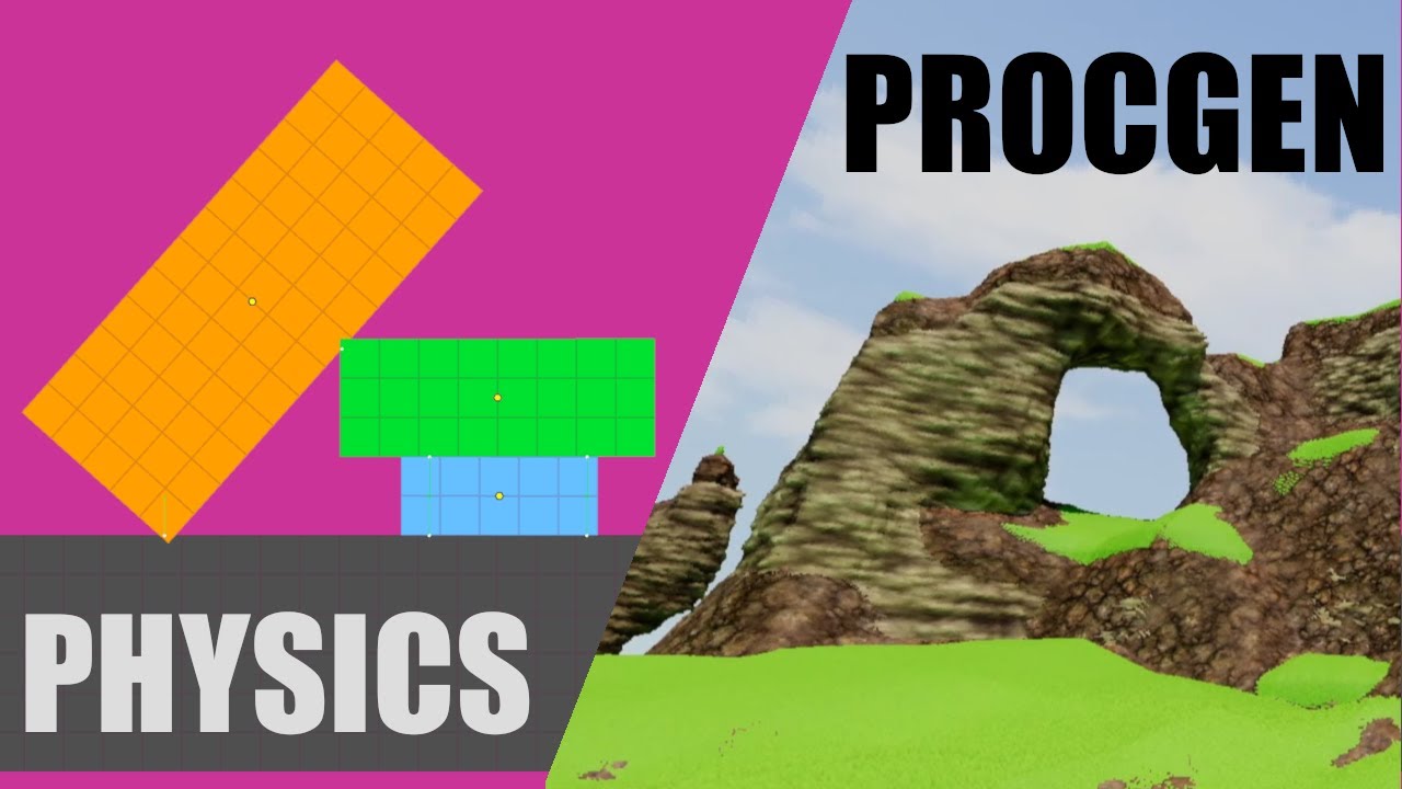Prototyping physics and procedural generation [Voxel Devlog #25] - YouTube