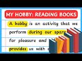 مقال باللغة الإنجليزية عن هوايتي قراءة الكتب فقرة عن هوايتي قراءة الكتب مقال عن هوايتي