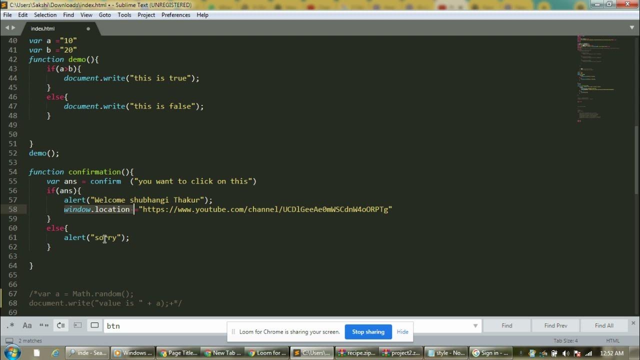How to write a if else condition inside a function using javascript ...