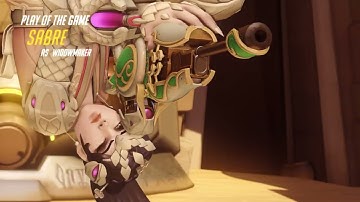 Overwatch - Widowmaker - Cleaning up on Temple of Anubis