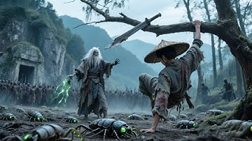 【2025燃爆武俠電影】屍蟞蟲王蟄伏十年重出江湖，怎料被廢柴小子一招反殺#KungFu #martialarts  #movies  #电影#武俠#成毅 #熱門 #赴山海