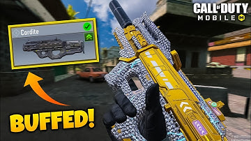 The CORDITE Best "Buffed" Gunsmith/Loadout Class Setup | Fast ADS No RECOIL High Accuracy! (S8) CODM