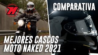 7 CASCOS moto NAKED. ¿Y silenciosos?