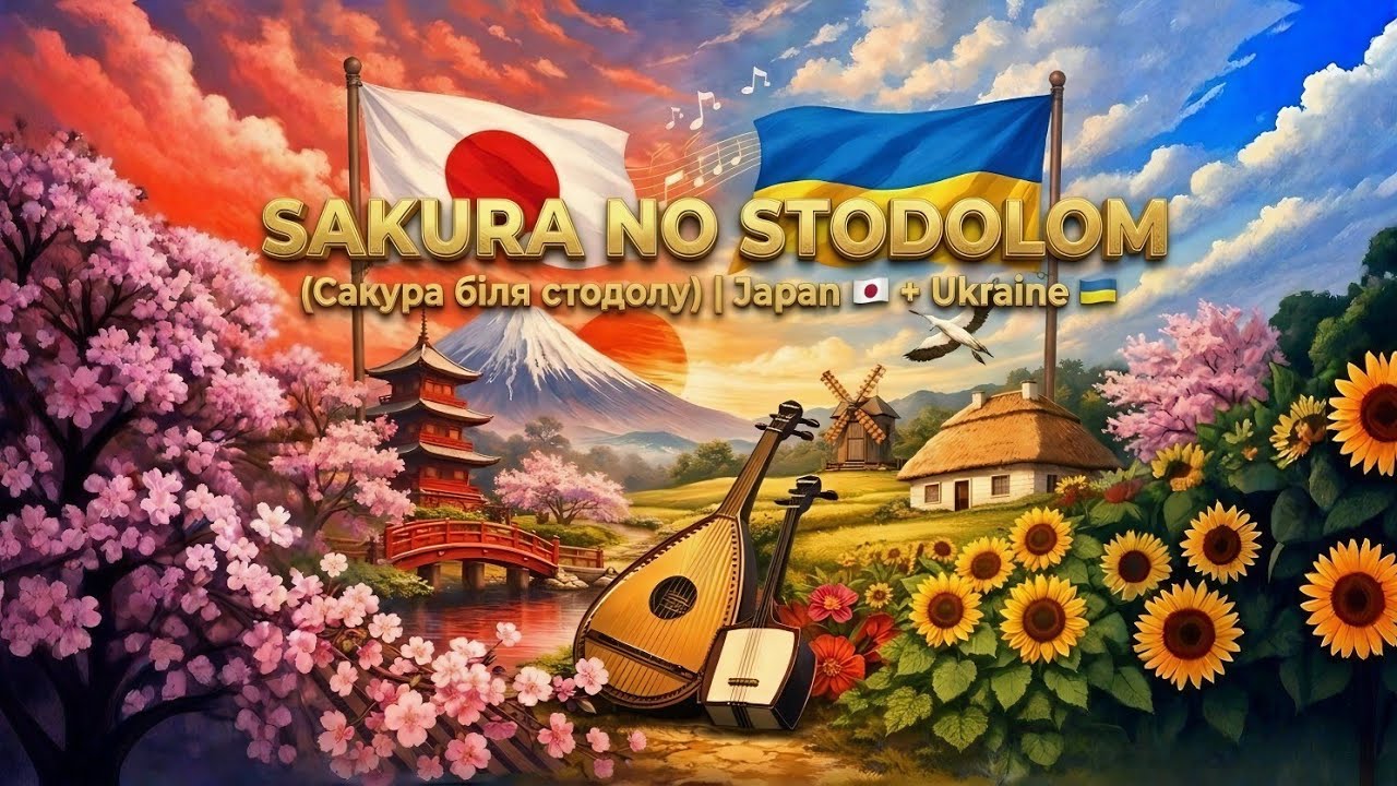 🌸 Sakura no Stodolom (Сакура біля стодолу) 🇯🇵🇺🇦
