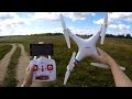 FPV квадрокоптер Syma X8W с передачей видео на смартфон