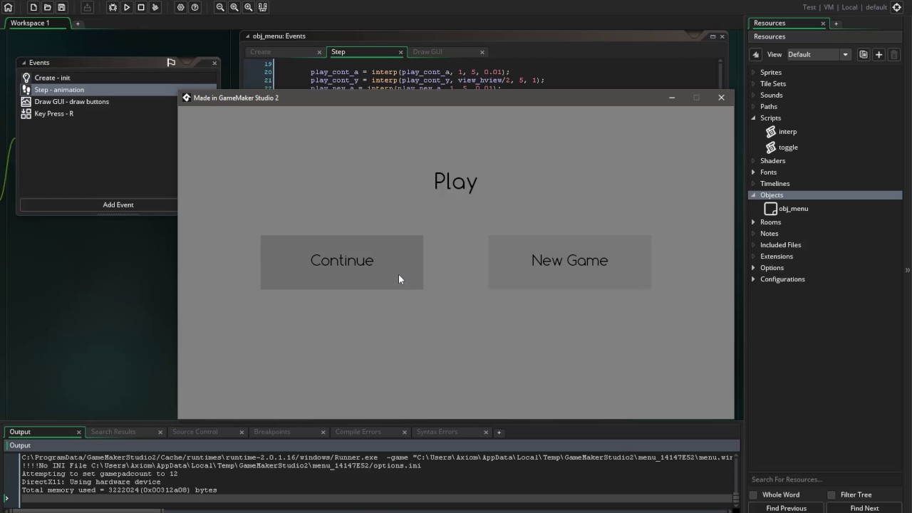 GameMaker Studio 2 workflow is amazing - YouTube