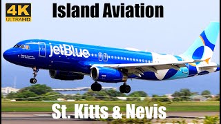 CRJ700 A320 A321neo BN2 Islander RSS-A1 Hawker 800XP St Kitts Eastern Caribbean