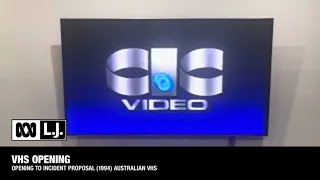 Opening to Indecent Proposal (1994) Australian VHS