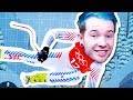 DanTDM Learns to Ski!