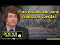 El país se paraliza a un solo grito: ¡Fuera Milei!