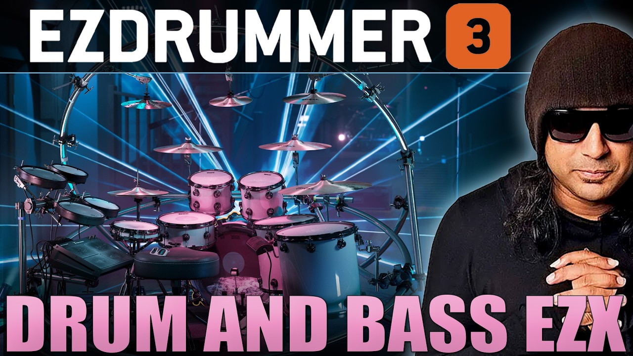 The Drum and Bass EZX | EZdrummer 3 | Complete Overview - YouTube
