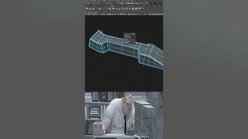 How I made this kind of topology in #maya #3d #blender  #memes  #tutorial