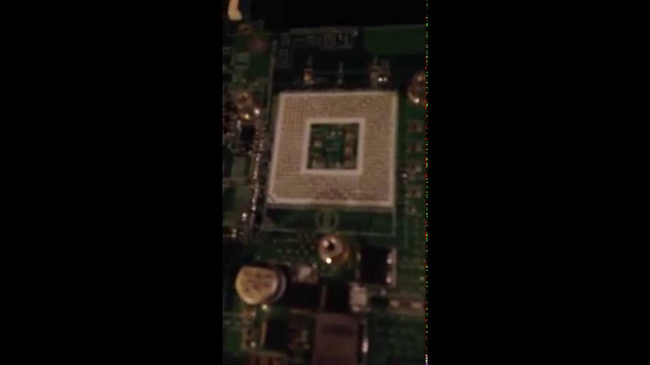 Cpu socket removal with diy bga rework station - YouTube