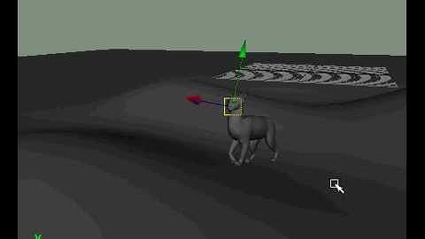 Quadruped Path Animation System Demo