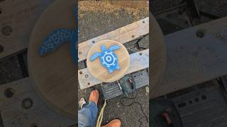 Making of Sea Turtle Conservation Bonaire #woodworking