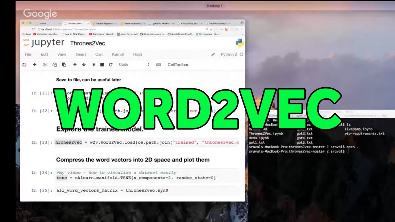 blockchain que es Word2Vec (tutorial)
