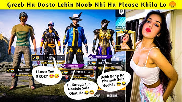 Random 3 players call me Noob / challenge for 1vs3 TDM room ( Part - 28 )