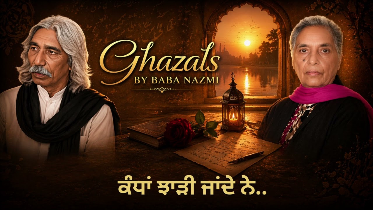 ⁣ਗ਼ਜ਼ਲ :  ਕੰਧਾਂ ਝਾੜੀ ਜਾਂਦੇ ਨੇ ... || By:  ਬਾਬਾ ਨਜ਼ਮੀ (Baba Nazmi)