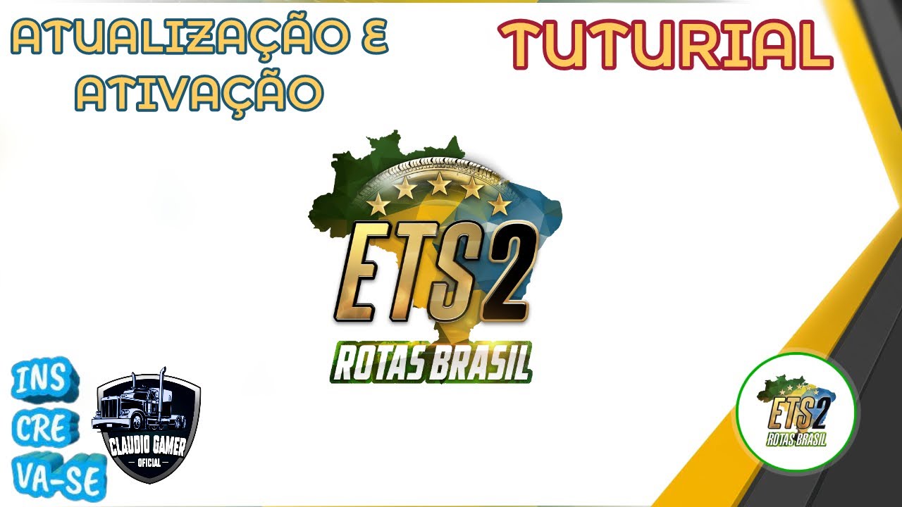 Tutorial rotas brasil ets2 1 50 atualiza o e ativa o youtube