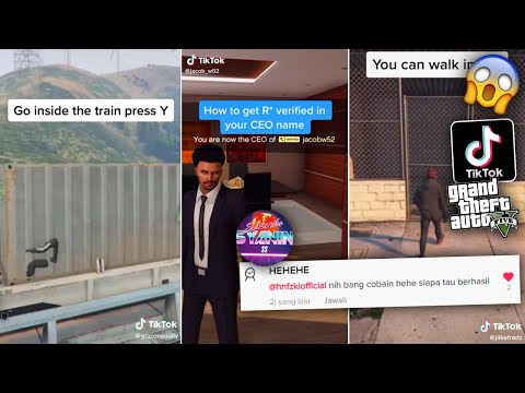 BONGKAR Misteri Viral TikTok KENDARAIN KERETA & BANYAK LAGI 😱 Part #3 GTA 5 - Rahasia Easter Egg