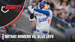 Shohei Ohtani CRUSHES home run into Blue Jays' bullpen 😳 | ESPN MLB