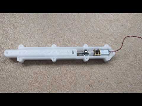 3D printed micro linear actuator