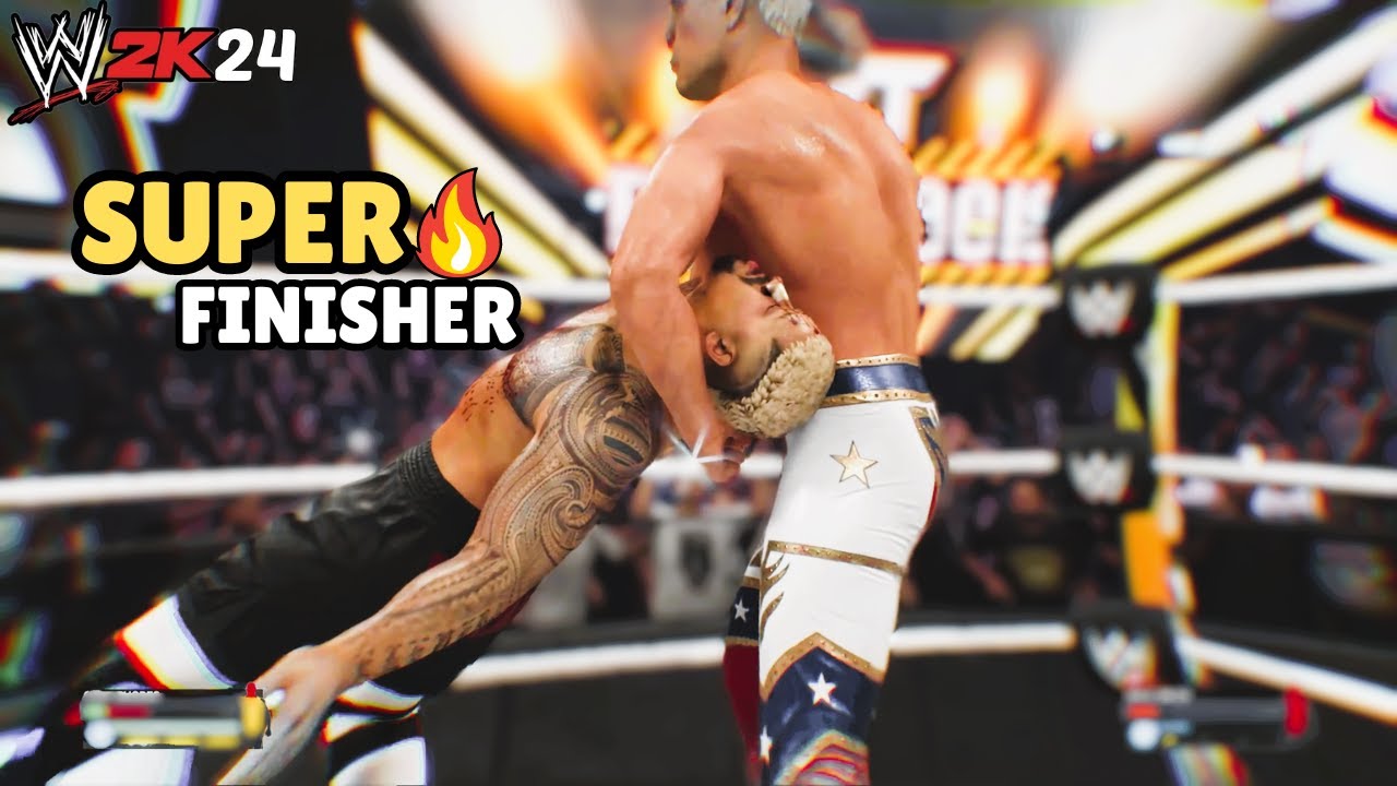 HOW TO HIT CODY RHODES  SUPER FINISHER | WWE 2K24 GAMEPLAY | SOLO SAKAO