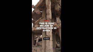 Clarissa Ward surveys $250 billion of destruction in Syria