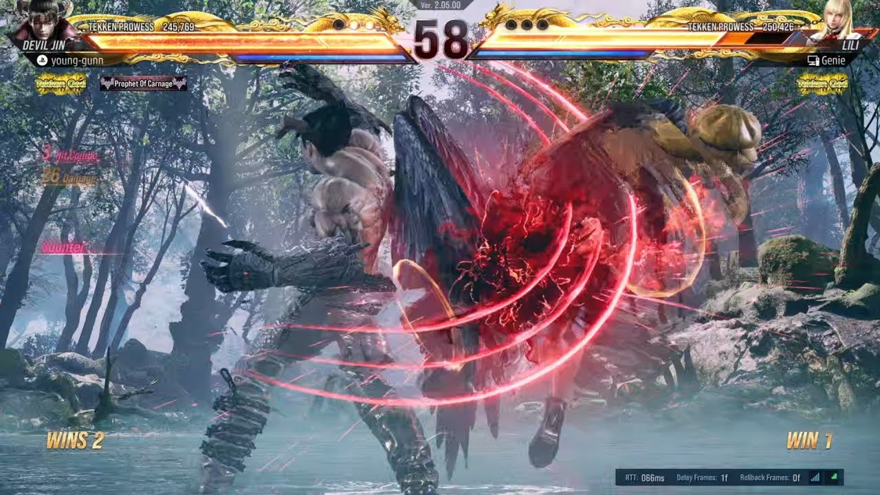 Insane Wave Dash Mixups Against Lili | Devil Jin Ranked