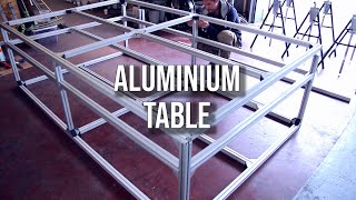 Aluminium Tslot profile workshop Table