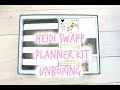 New Heidi Swapp Planner Kit Unboxing