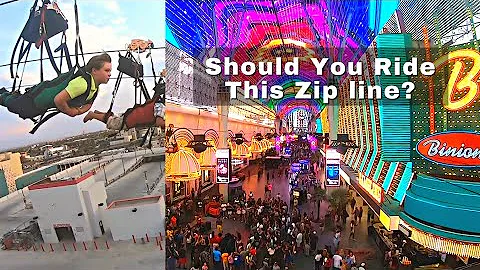 Las Vegas Zip Line Downtown Slotzilla - DayDayNews