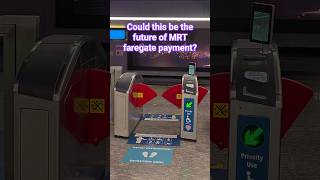 Facial Recognition Faregate Gantries at NE18 Punggol Coast