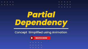 Partial Dependency in DBMS