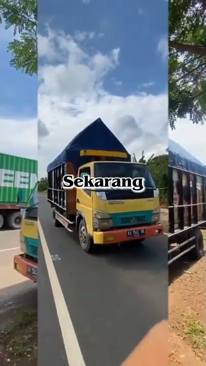 TRUK BAYI TABUNG BANGKIT LAGI SETELAH LAKA. STORY WA JEDUG JEDUG