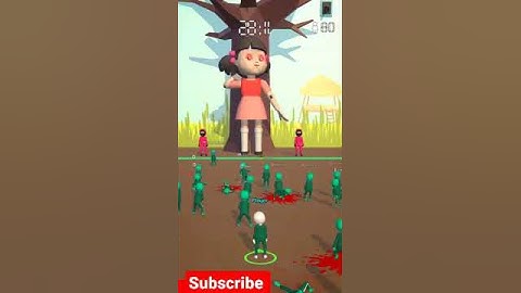 SQUID GAME All Levels Gameplay Walkthrough (Android,iOS)#shorts #youtubeshorts #squidgame