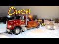 Snowplowing the Christmas Blizzard 4k