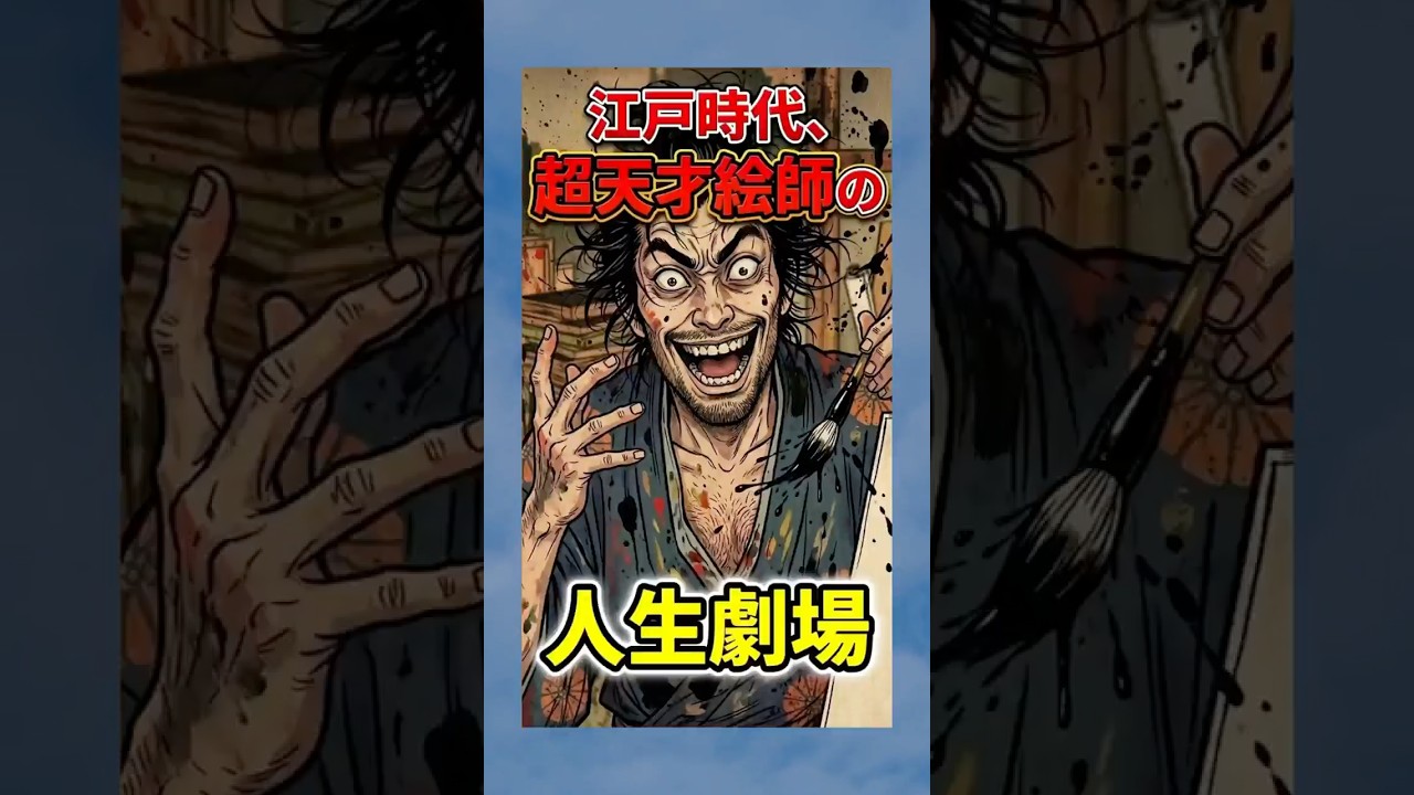 【狂人】死ぬまで絵を描き続けた天才絵師