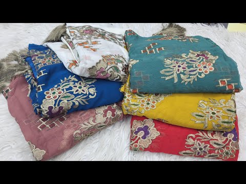 New Arrival Gorgeous Pakistani Chiffon Boutique Dress | Womens Pakistani dress in Bangladesh