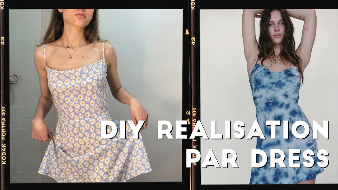 ✰ 𝐃𝐈𝐘 '𝐓𝐇𝐄 𝐌𝐎𝐍𝐓𝐀𝐆𝐔𝐄' 𝐃𝐑𝐄𝐒𝐒 ✰// REALISATION PAR // SEWING  TUTORIAL 