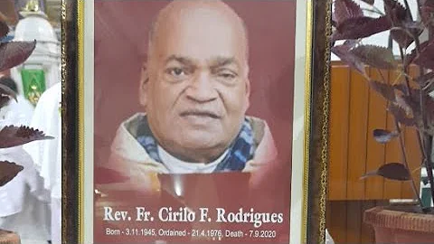 Month's Mind Mass For Fr. Cirilo Rodrigues