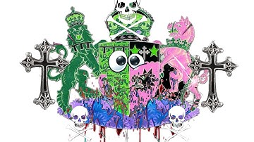 bladee (ft. Yung Sherman) - YUNG SHERMAN [visuals]☠︎︎☆𖤐❄️ #COLDVISIONSSS