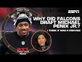 The falcons are not a good destination for michael penix jr  first take