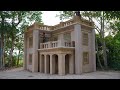 Great Change Of 3-Story Unique Bamboo Hotel House To Beautiful Mud Hotels House By The Survival Wild