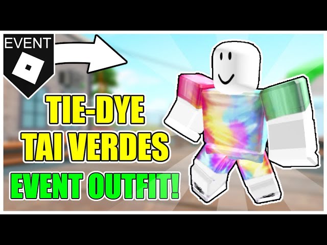 FREE ACCESSORIES! HOW TO GET Tie-Dye Outfit Shirt & Pants! (ROBLOX TAI  VERDES EVENT) 