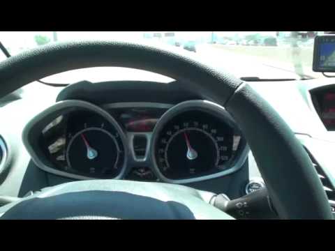 Ford Fiesta cruises toward Chicago - YouTube