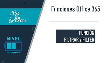 Función FILTRAR en Excel con VARIOS CRITERIOS