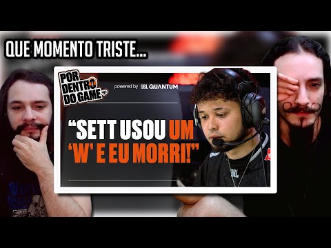 Reagindo ao POR DENTRO DO GAME de PAIN VS 100T na LTA CROSS-CONFERENCE | React league of legends