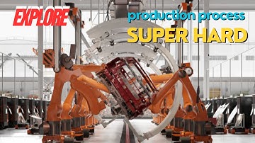 Binnen het productieproces van een superstijf autochassis