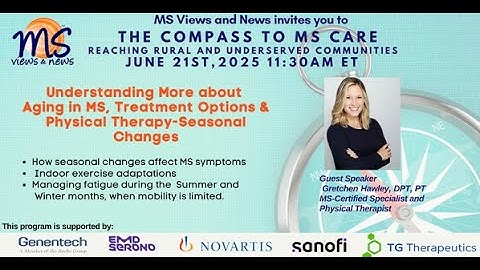 A Compass to MS Care Program-The impact of seasonal changes on MS symptoms and exercise routines